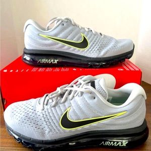 Nike Men's Air Max 2017 Cool Grey/Anthracite-Dark Grey